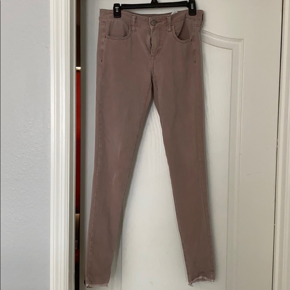 Ae mauve jeggings